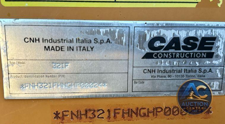 2016 Case 321F  wheel loader