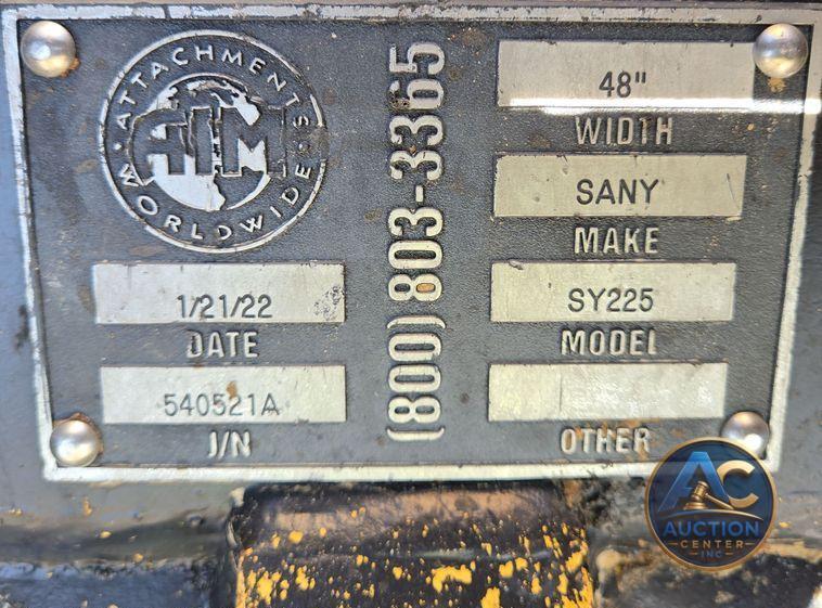 2022 Sany ST225C LC excavator