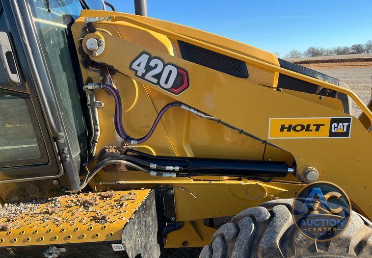 2021 Caterpillar 420ST HRC backhoe