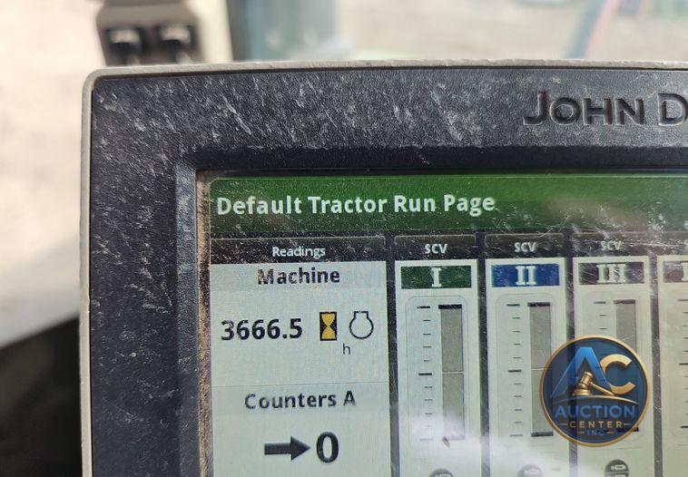 2019 John Deere 9520R Scraper Special 4WD tractor