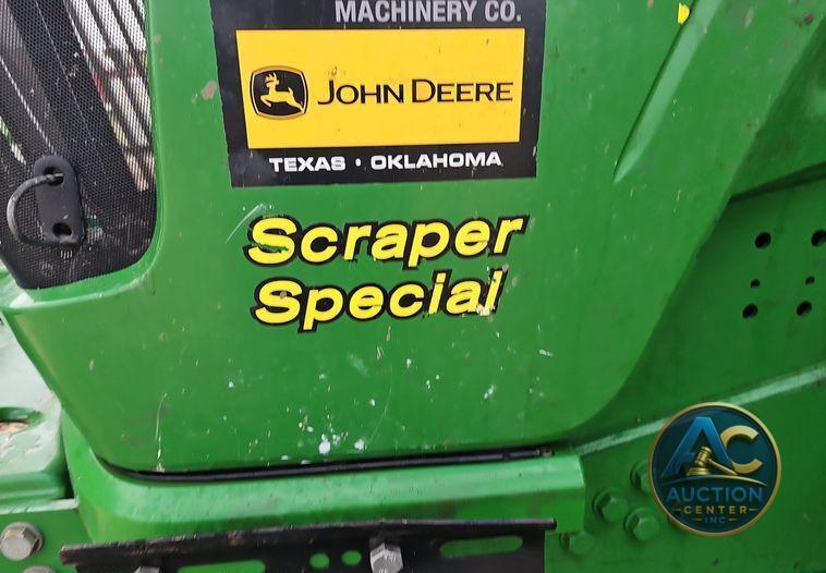 2019 John Deere 9520R Scraper Special 4WD tractor