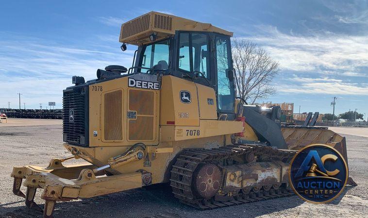 2015 John Deere 755K track loader