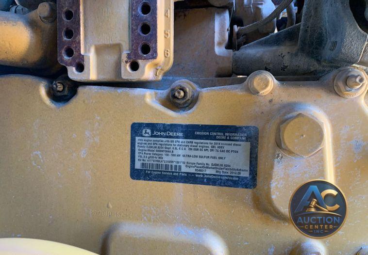 2015 John Deere 755K track loader