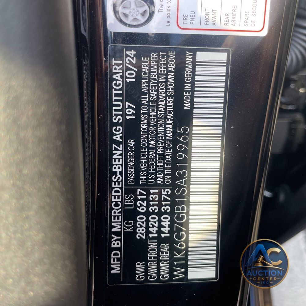 2025 Mercedes-Benz S-Class S 580 4MATIC