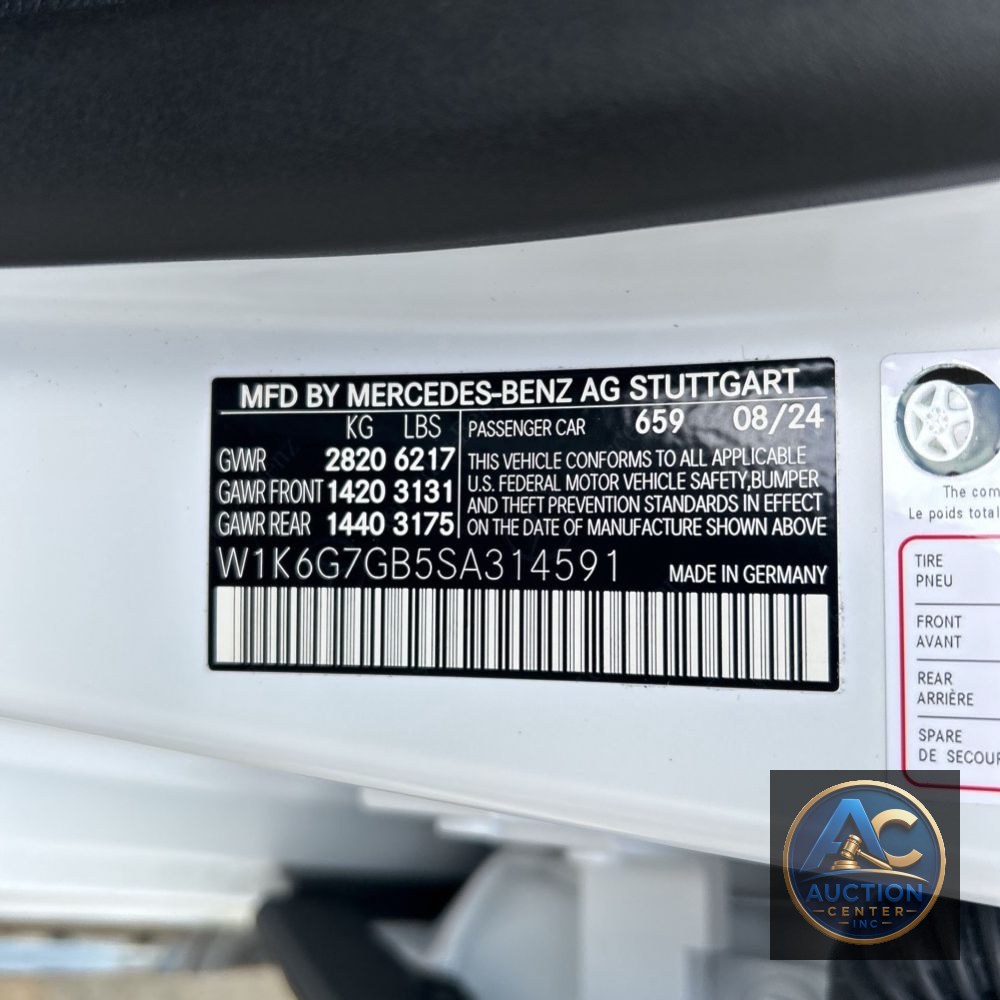 2025 Mercedes-Benz S-Class S 580 4MATIC
