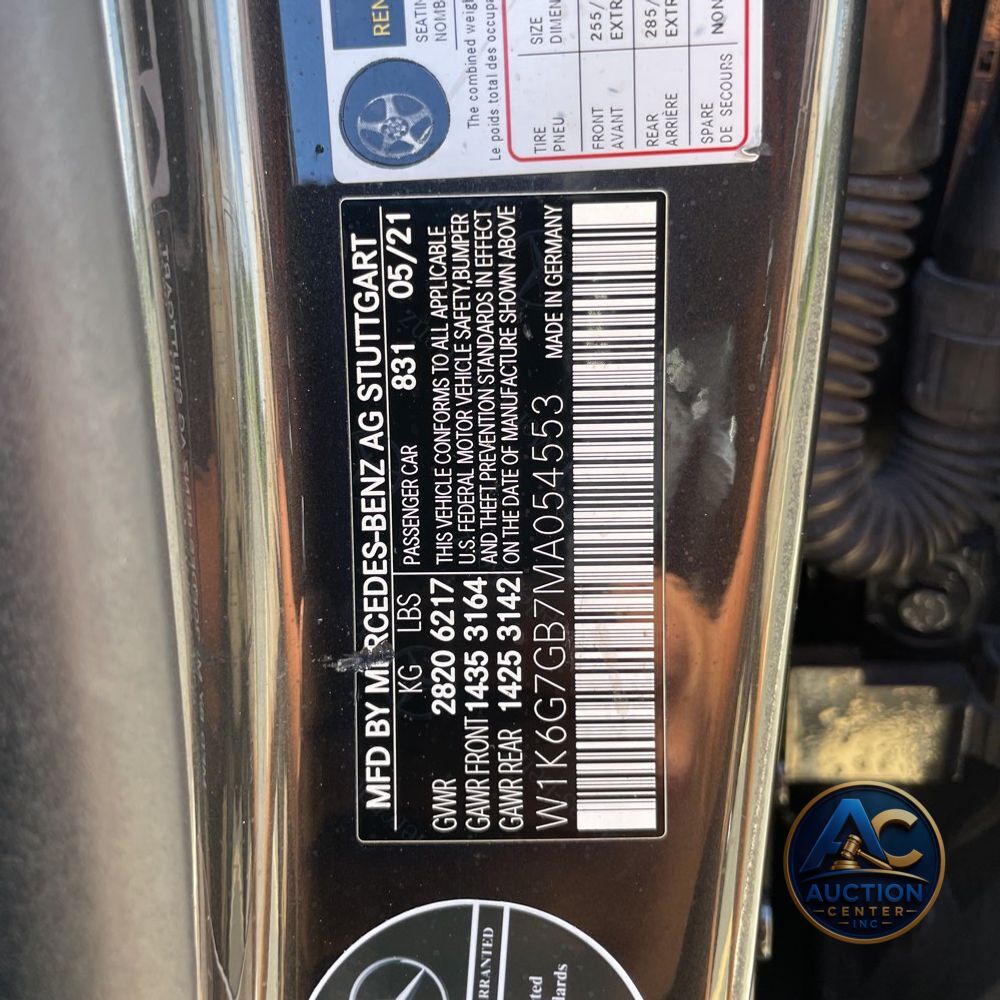 2021 Mercedes-Benz S-Class S 580 4MATIC