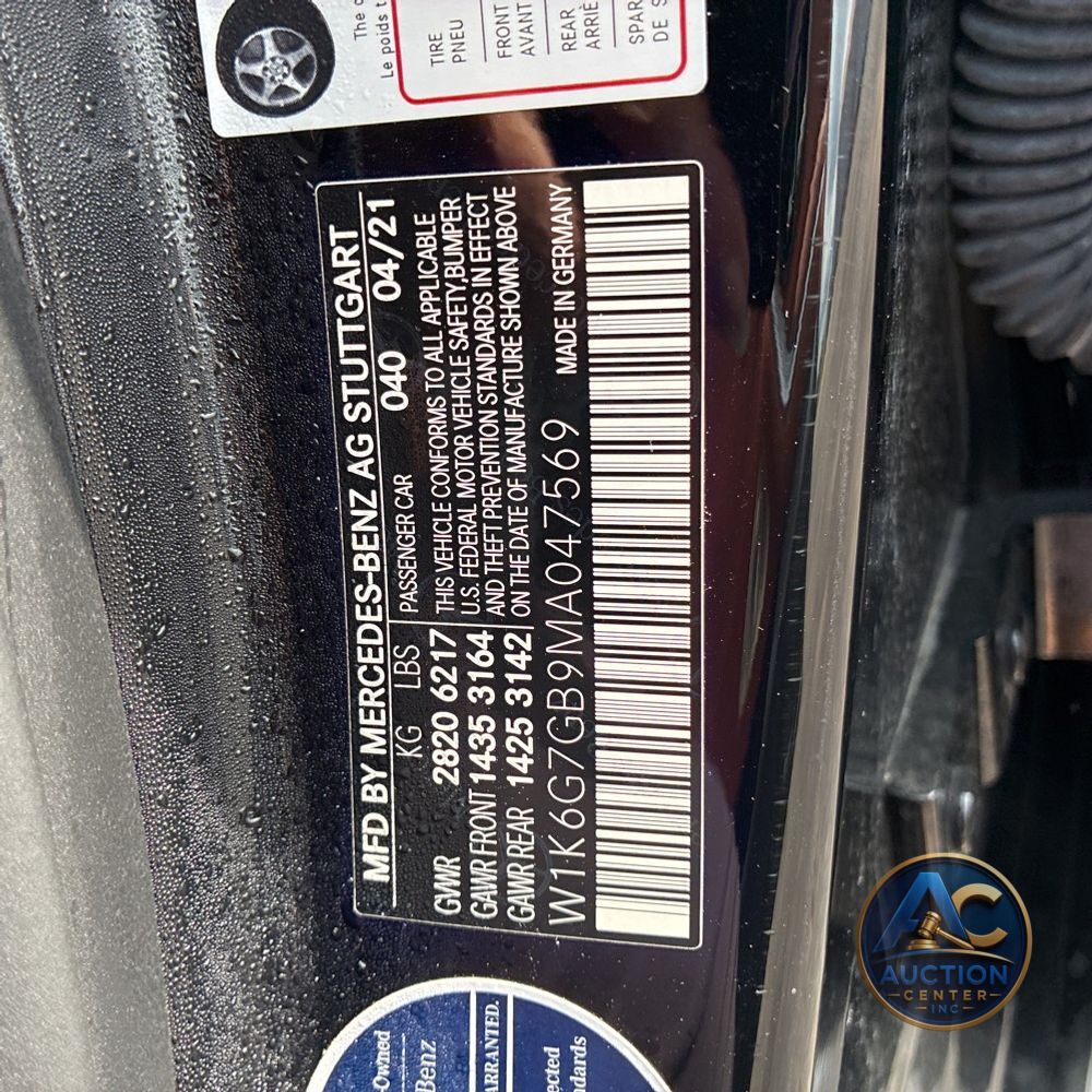 2021 Mercedes-Benz S-Class S580