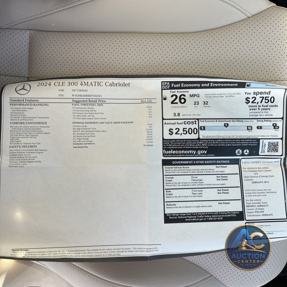 2024 Mercedes-Benz CLE CLE 300 4MATIC
