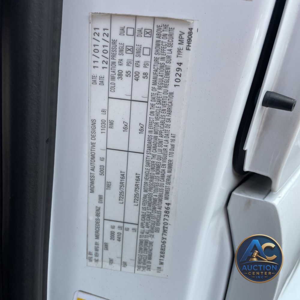 2021 Mercedes-Benz Sprinter 3500XD