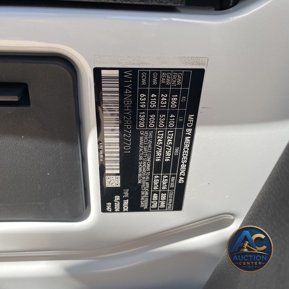 2024 Mercedes-Benz Sprinter 2500