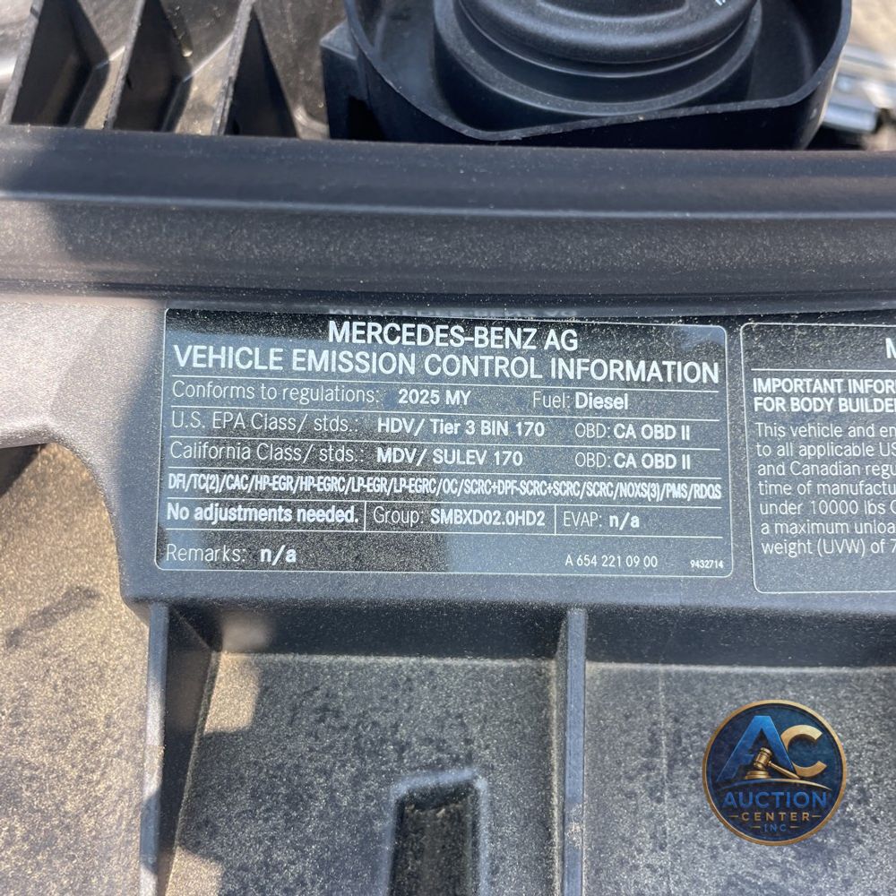 2025 Mercedes-Benz Sprinter 2500