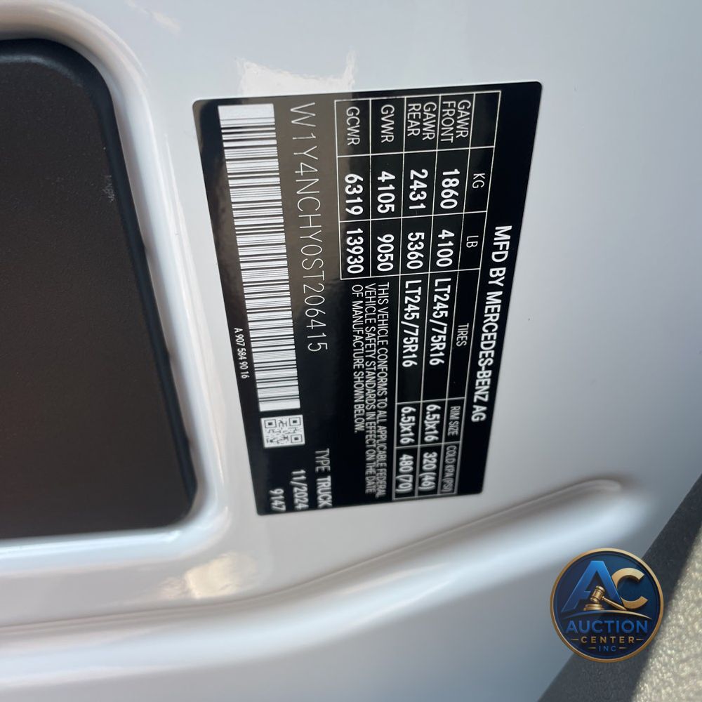 2025 Mercedes-Benz Sprinter 2500