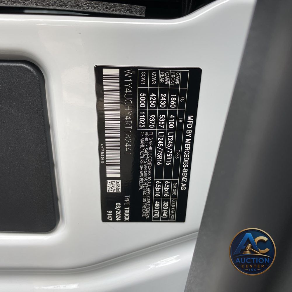 2024 Mercedes-Benz eSprinter 2500