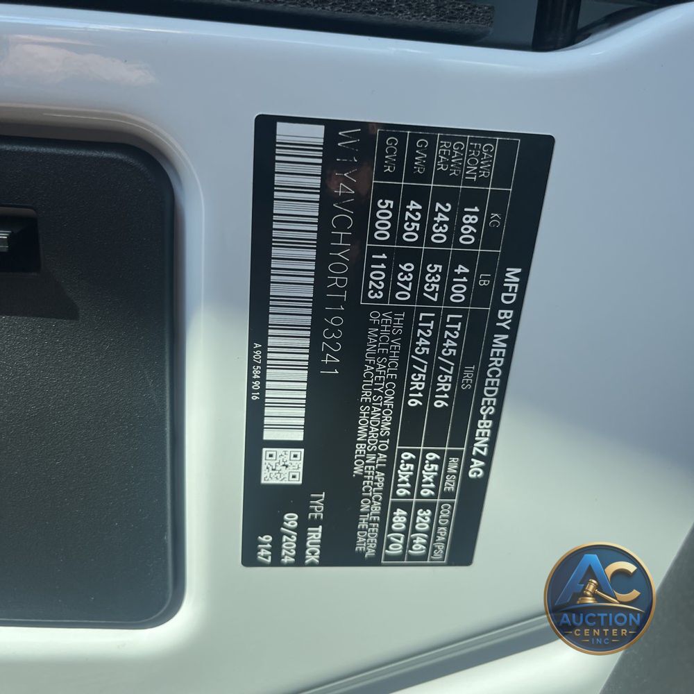 2024 Mercedes-Benz eSprinter 2500