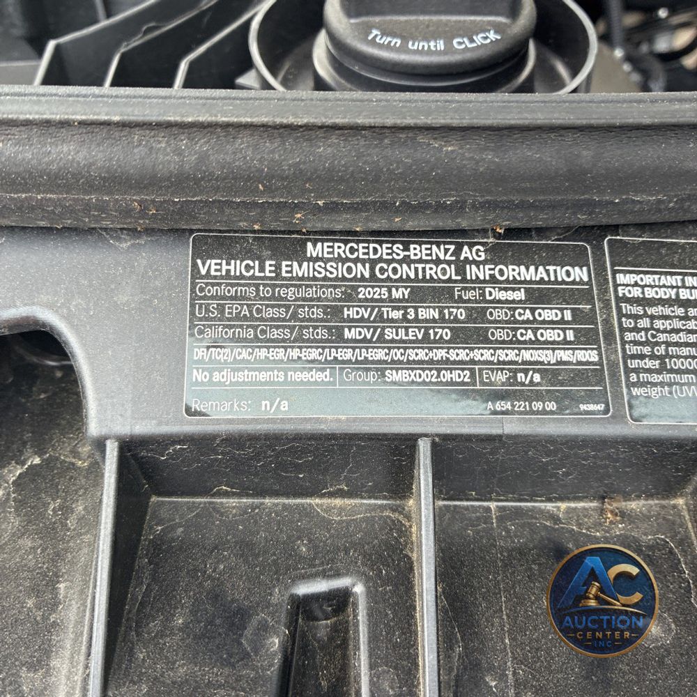 2025 Mercedes-Benz Sprinter 2500