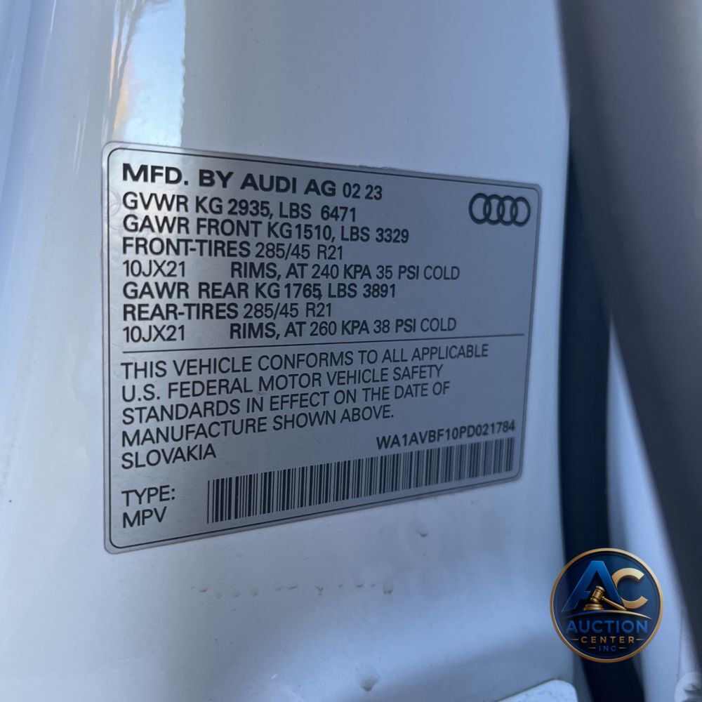 2023 Audi Q8 Premium 55 TFSI
