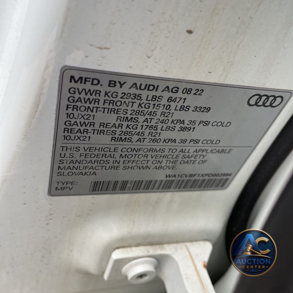 2023 Audi Q8 Prestige 55 TFSI