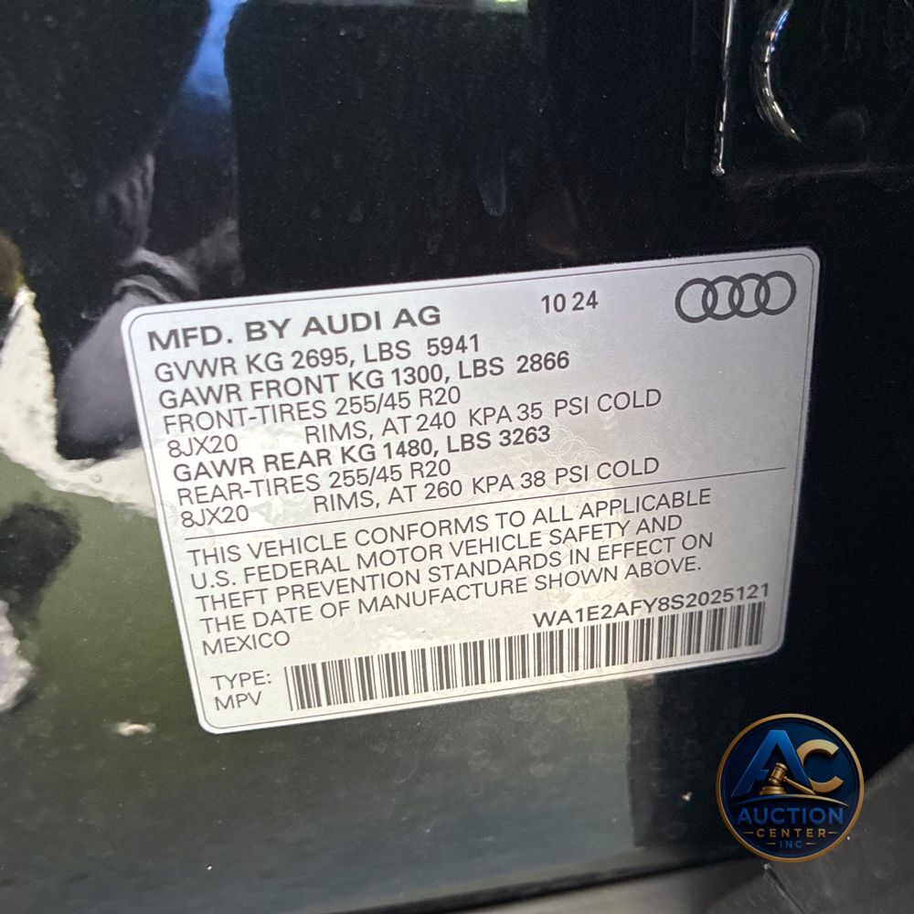 2025 Audi Q5 S-Line Prem+ 55 PHEV