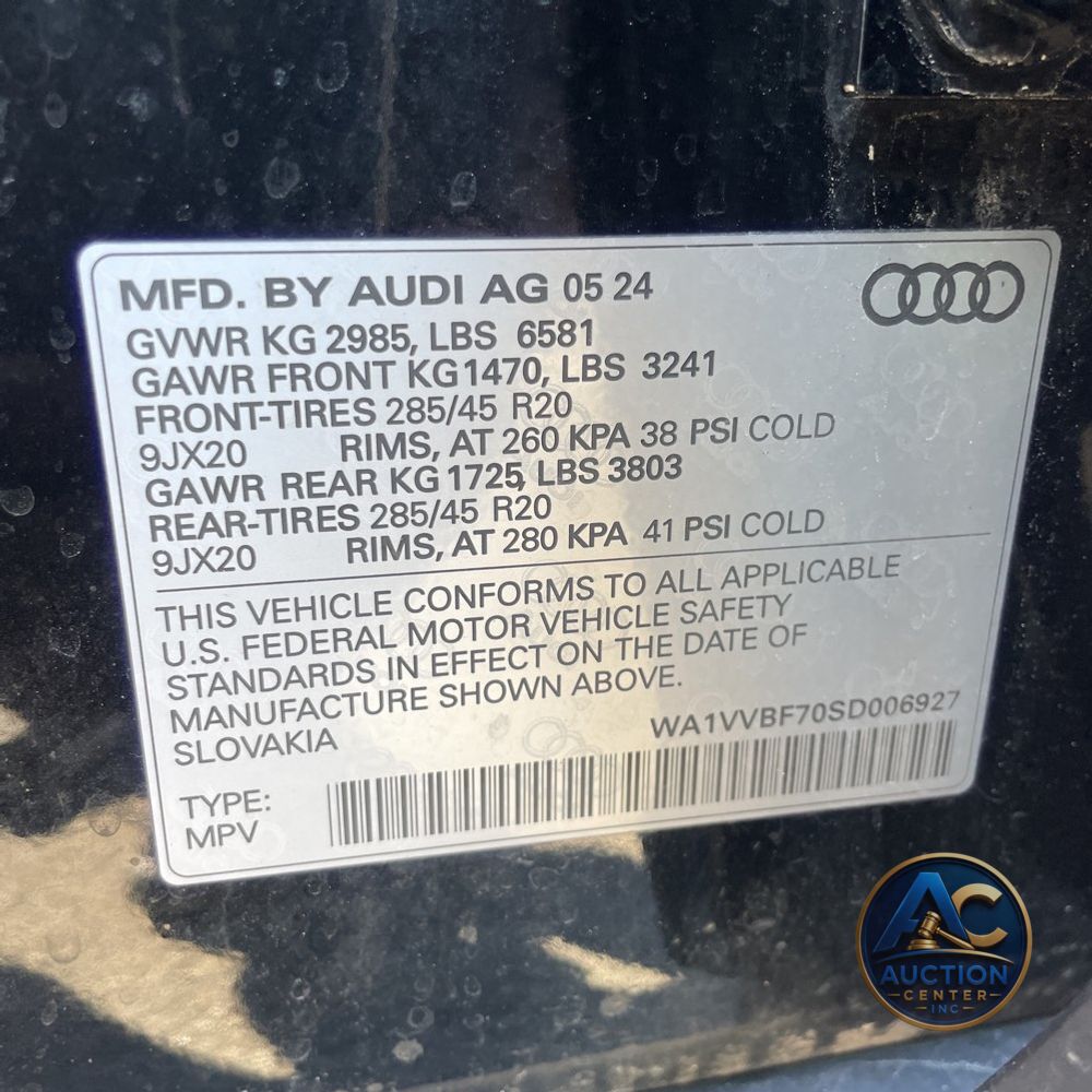 2025 Audi Q7 Prestige 55