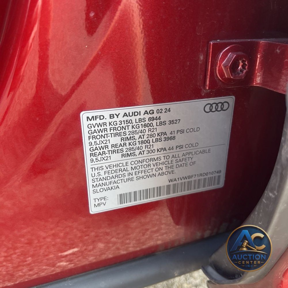 2024 Audi SQ7 Prestige