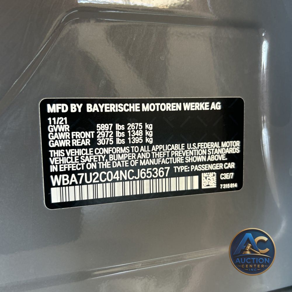 2022 BMW 7-Series 750xi