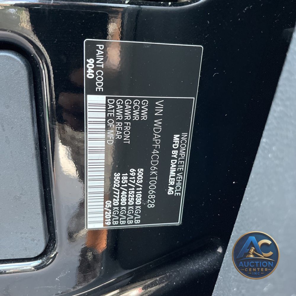 2019 Mercedes-Benz Sprinter 3500XD