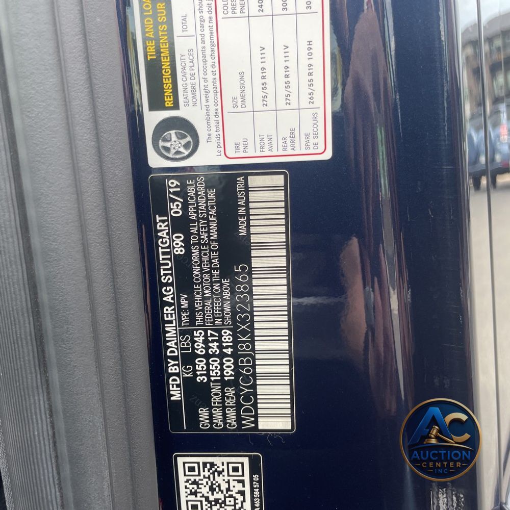 2019 Mercedes-Benz G-Class G 550