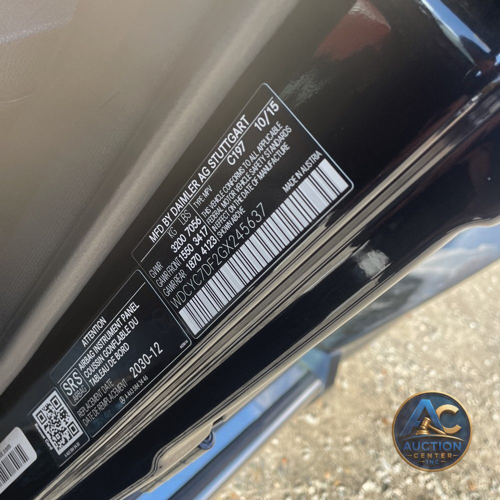 2016 Mercedes-Benz G-Class AMG G 63
