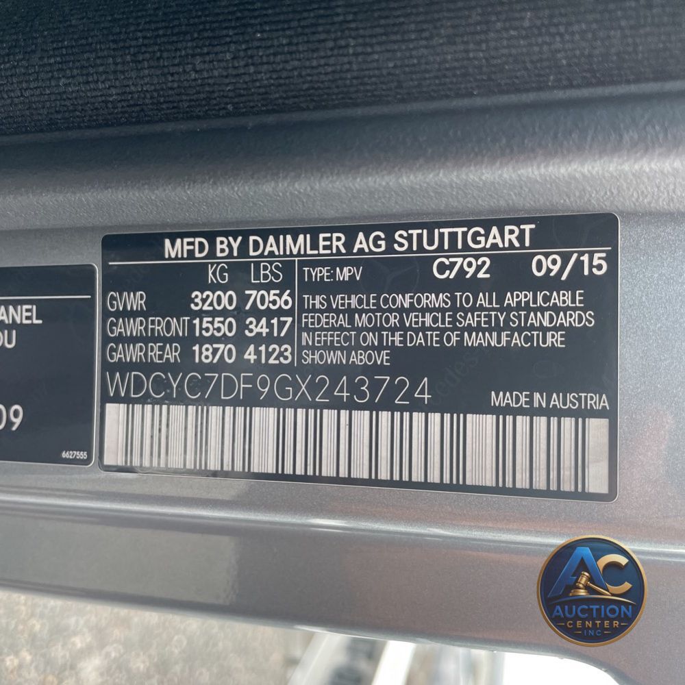 2016 Mercedes-Benz G-Class AMG G 63