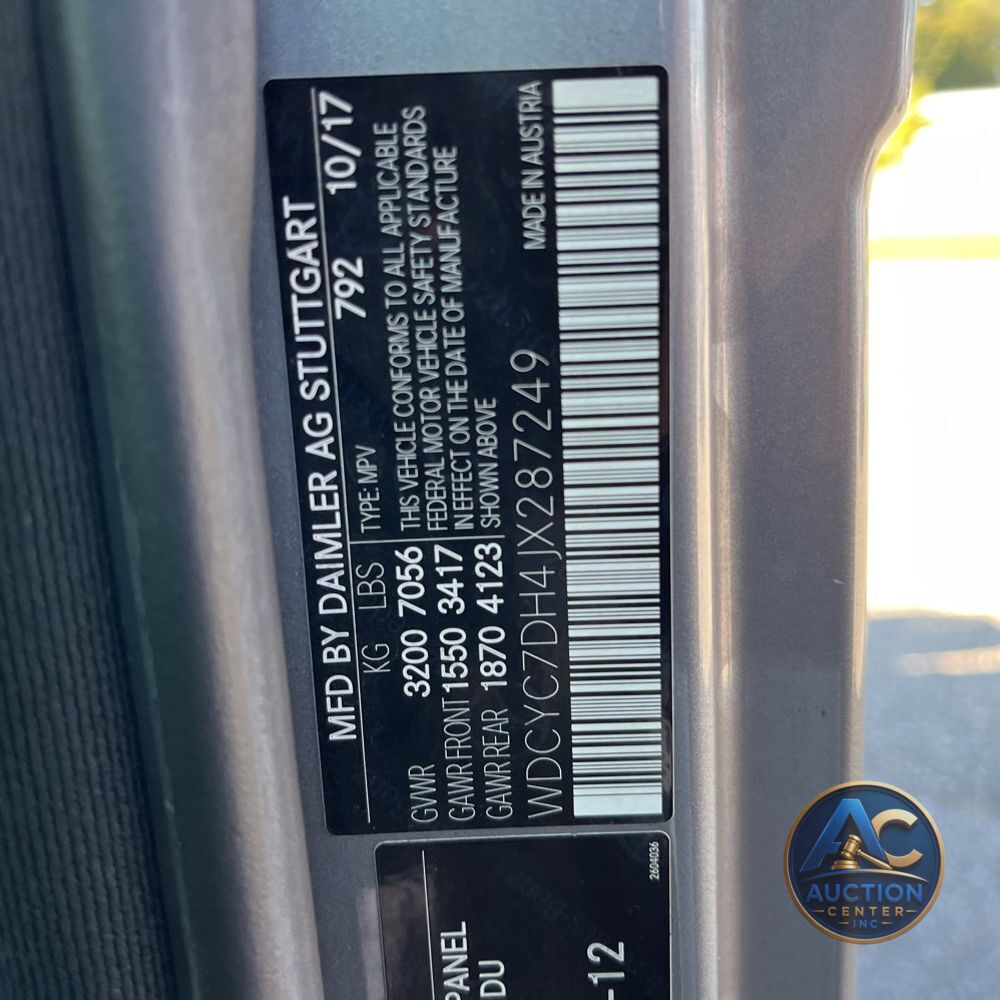 2018 Mercedes-Benz G-Class AMG G 63