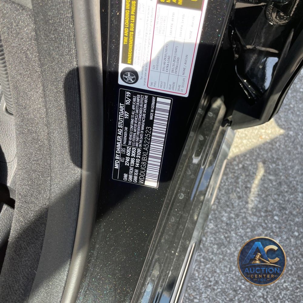 2020 Mercedes-Benz S-Class AMG S 63