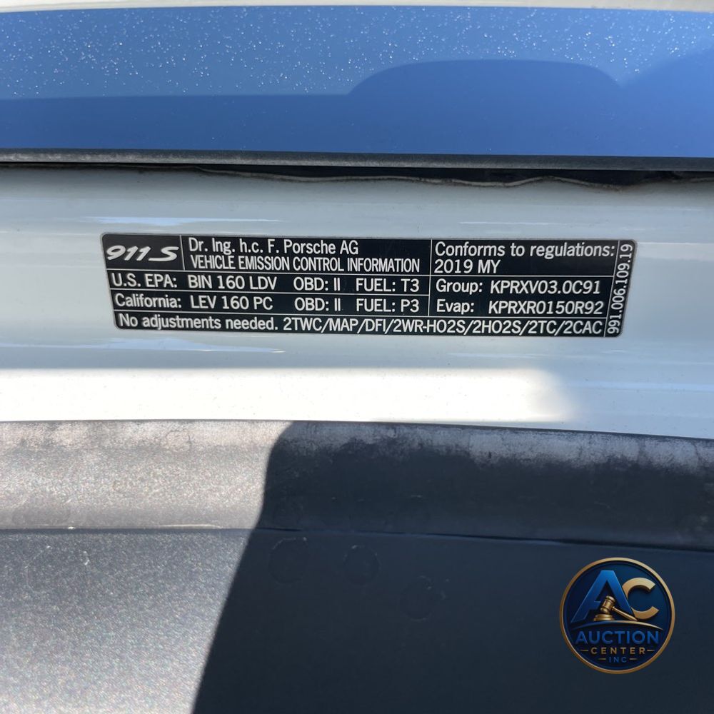 2019 Porsche 911 Carrera 4S