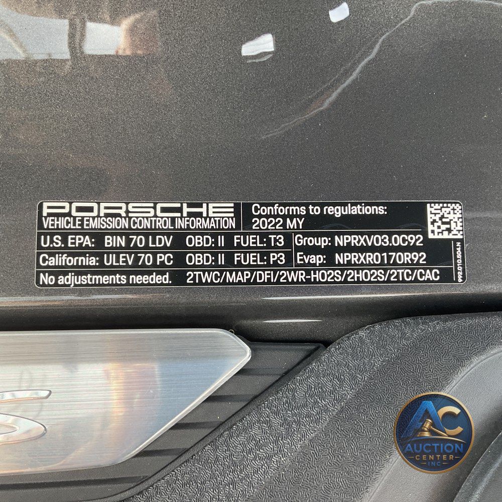 2022 Porsche 911 Carrera 4S