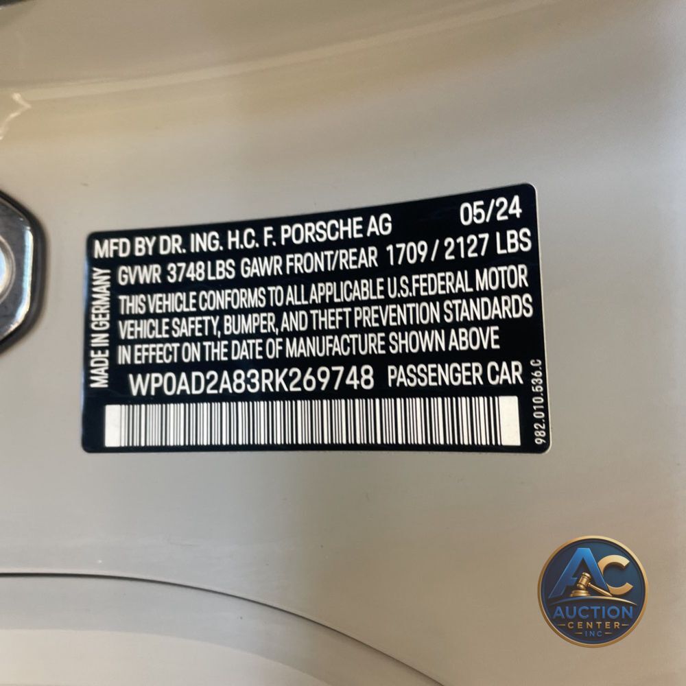 2024 Porsche 718 Cayman GTS 4.0