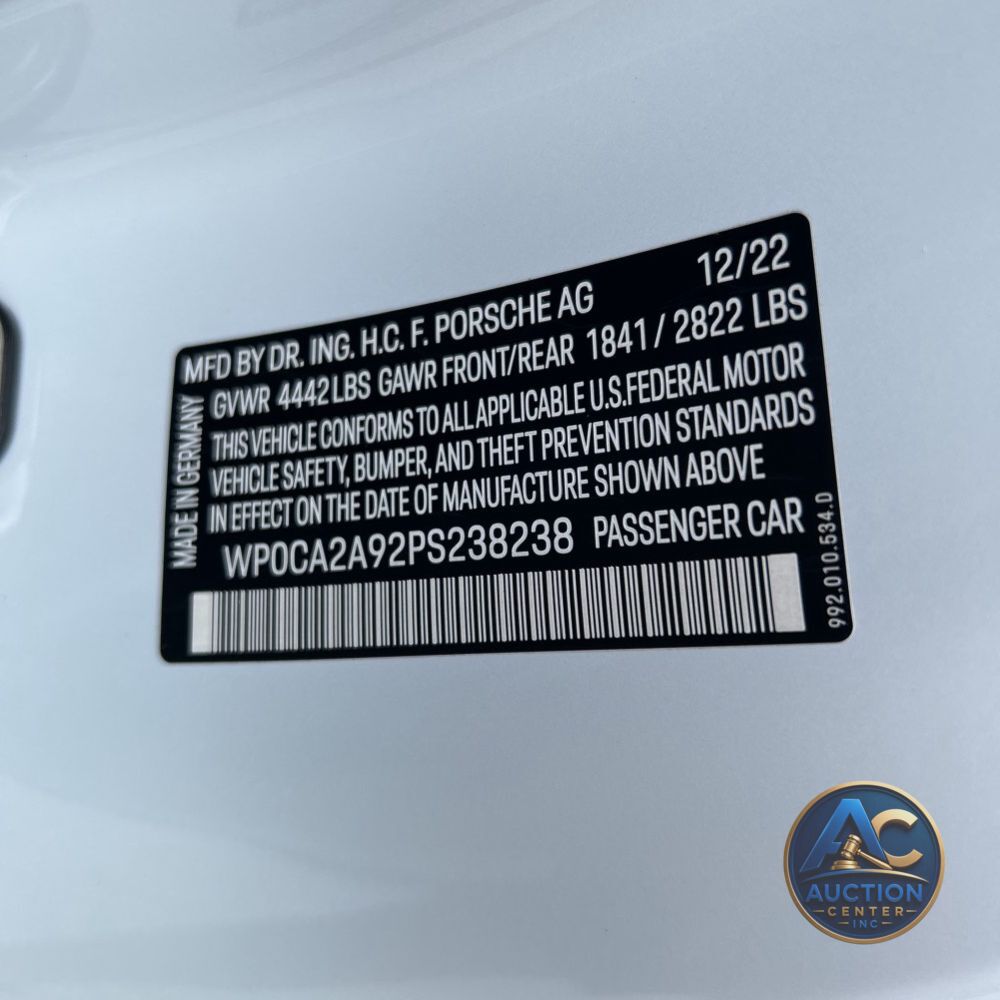 2023 Porsche 911 Carrera