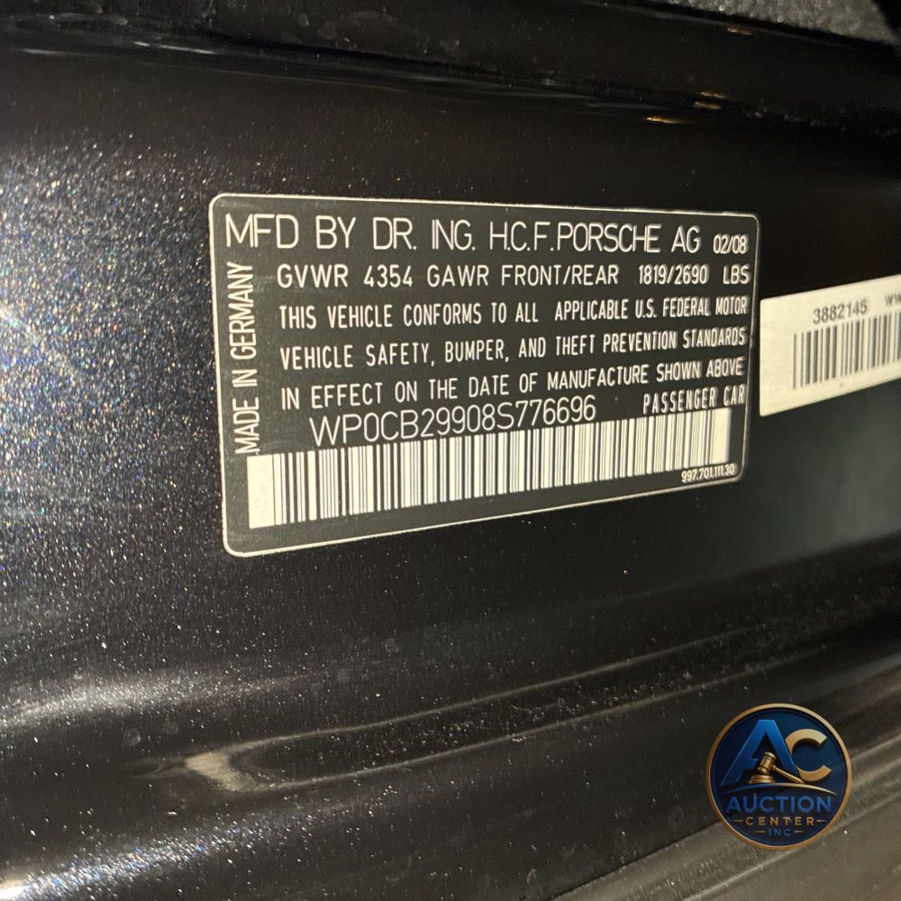 2008 Porsche 911 Carrera 4S