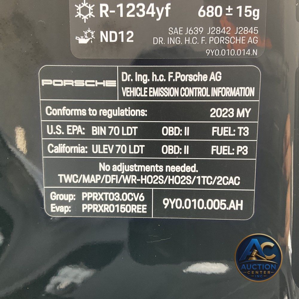 2023 Porsche Cayenne Base