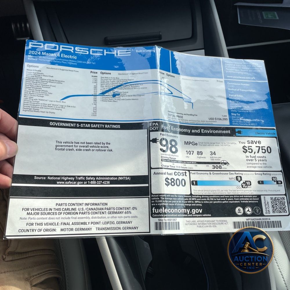 2024 Porsche Macan EV 4