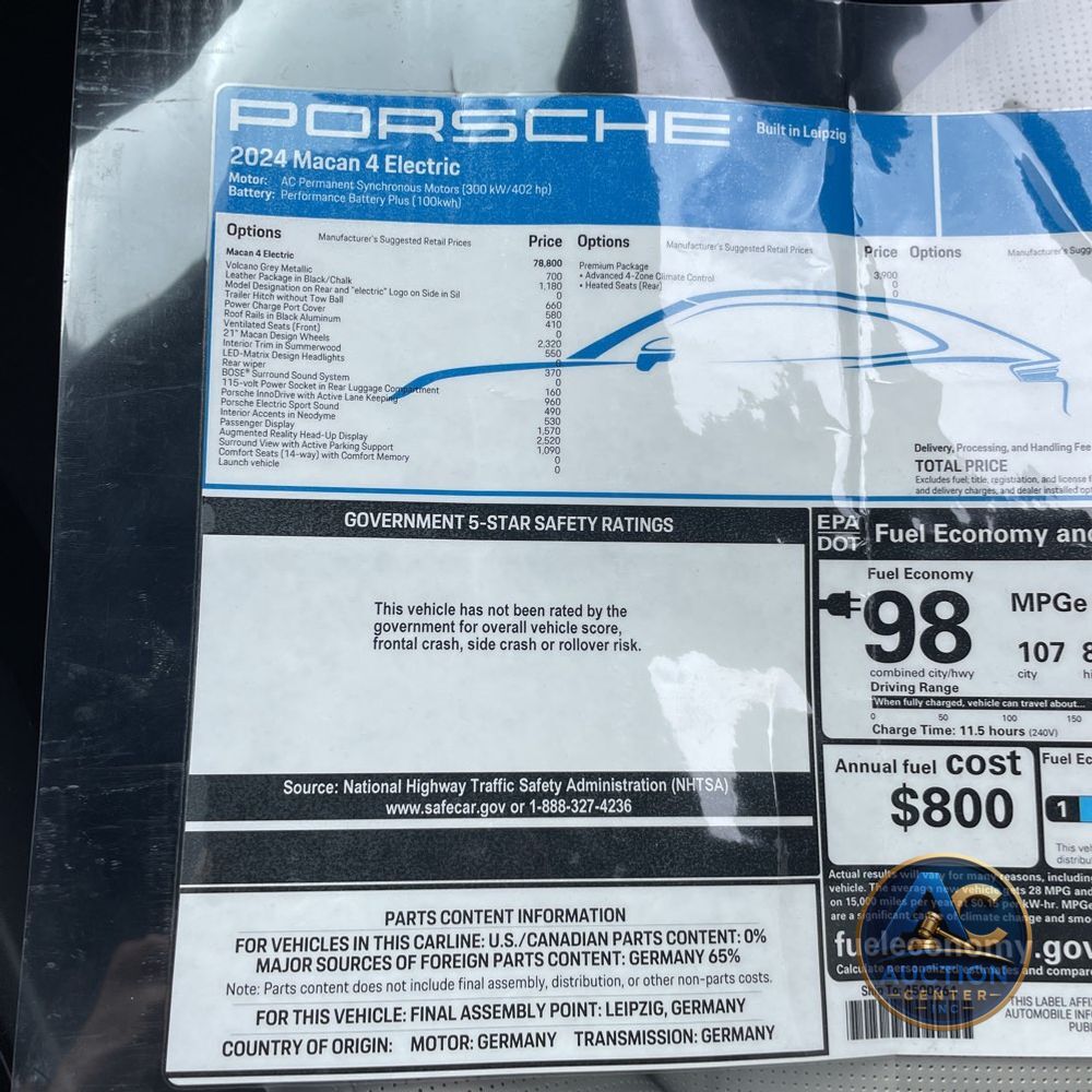 2024 Porsche Macan EV 4