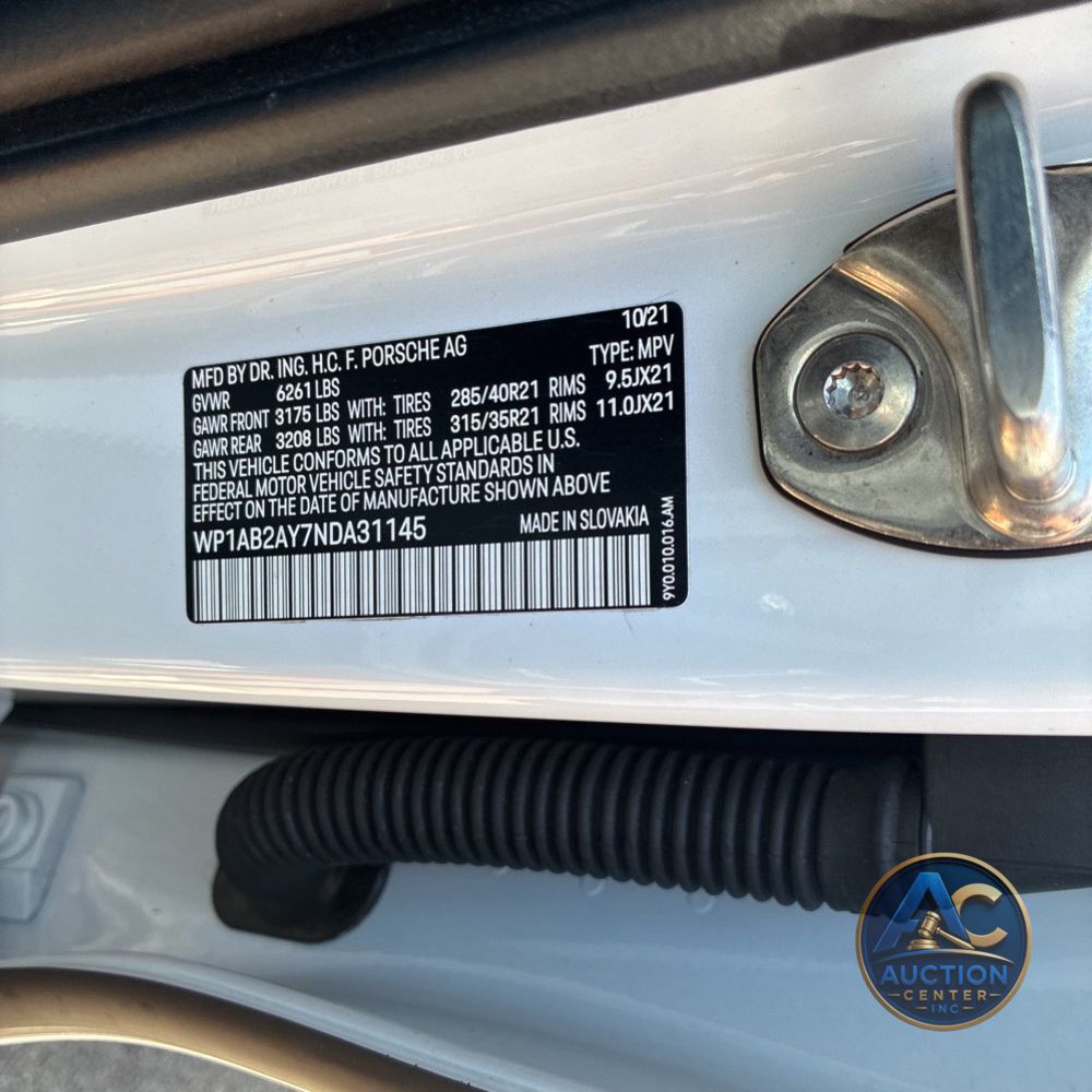 2022 Porsche Cayenne S