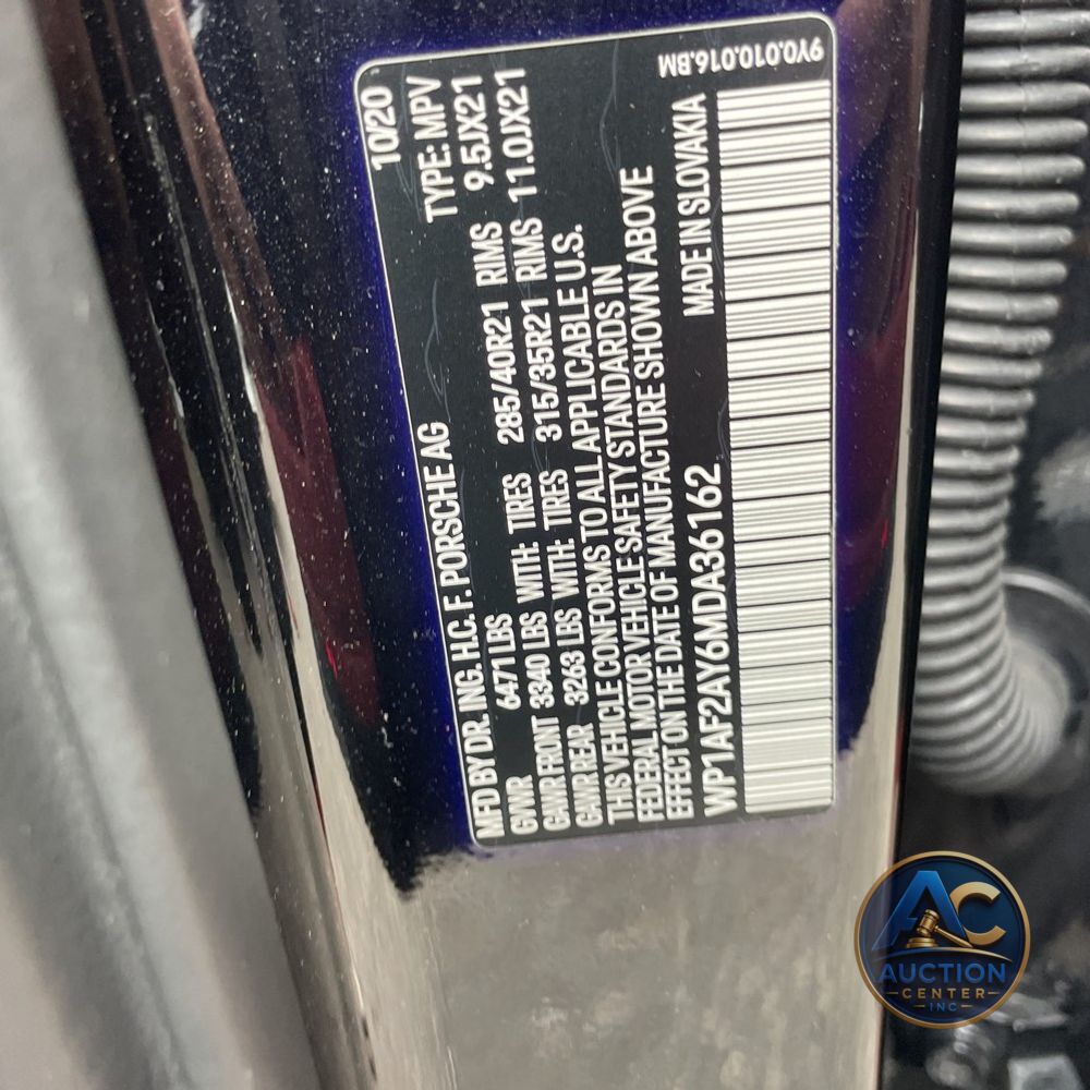 2021 Porsche Cayenne Turbo