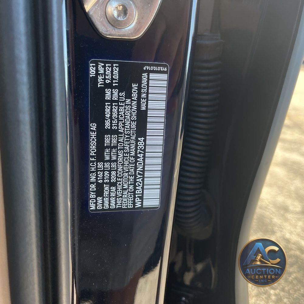 2022 Porsche Cayenne Coupe