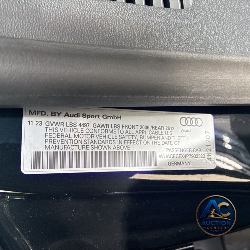 2023 Audi R8 V10 Performance