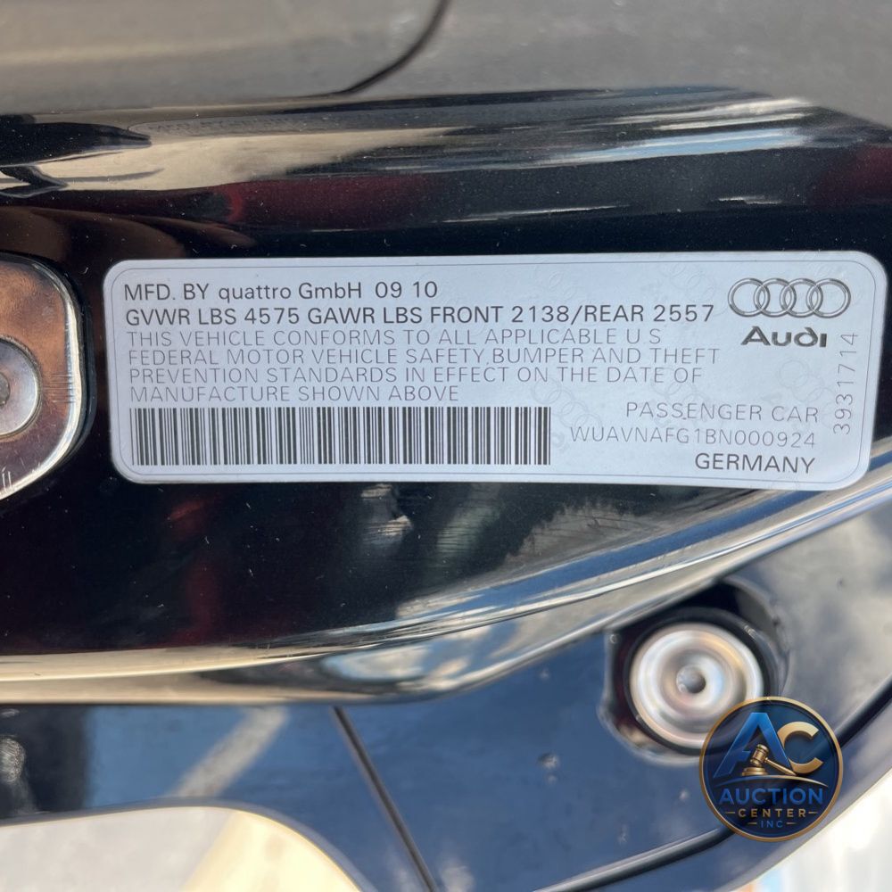 2011 Audi R8 5.2 Spyder