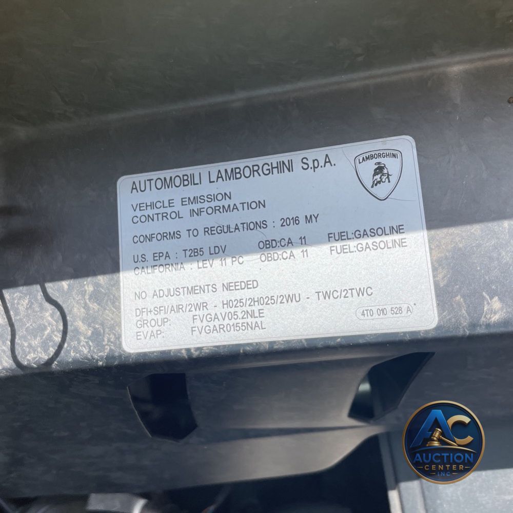 2016 Lamborghini Huracan Base