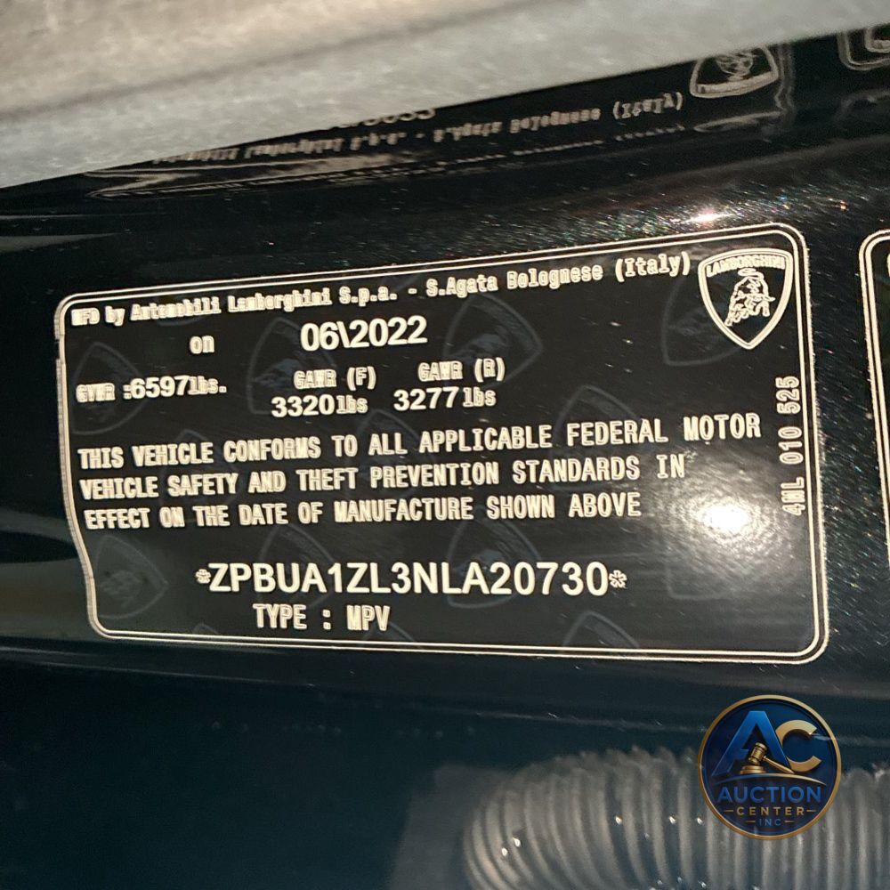 2022 Lamborghini Urus